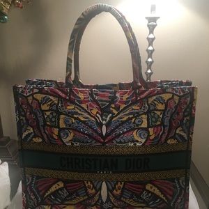 Dior Butterfly Book Tote - excellent condition